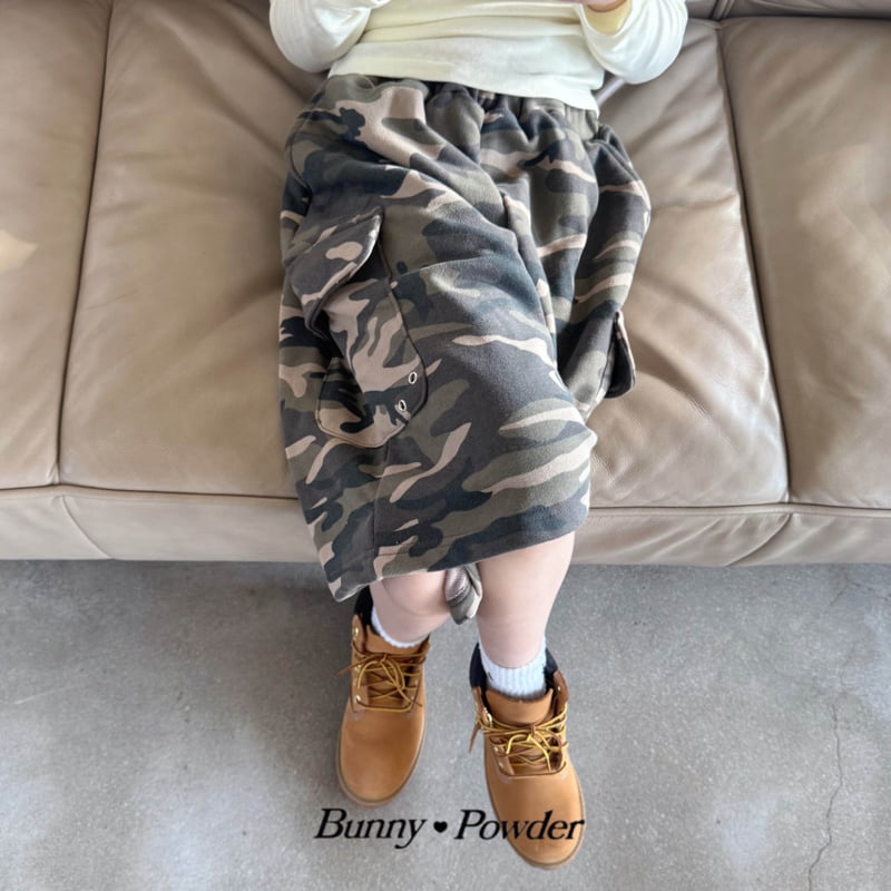 Bunny Powder - Korean Children Fashion - #prettylittlegirls - Look-At-Me Bermuda Pants (Camo) - 7