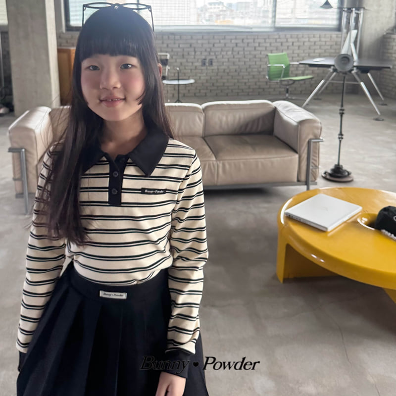 Bunny Powder - Korean Children Fashion - #minifashionista - High-Teen Collar Tee - 4