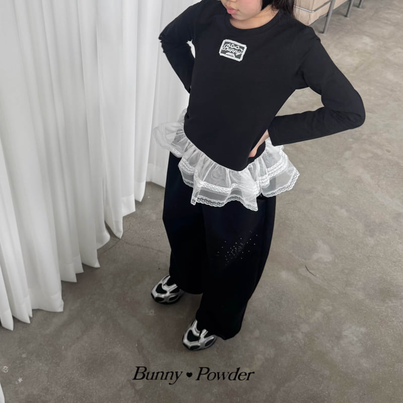 Bunny Powder - Korean Children Fashion - #stylishchildhood - Sheer Layered Tee - 3
