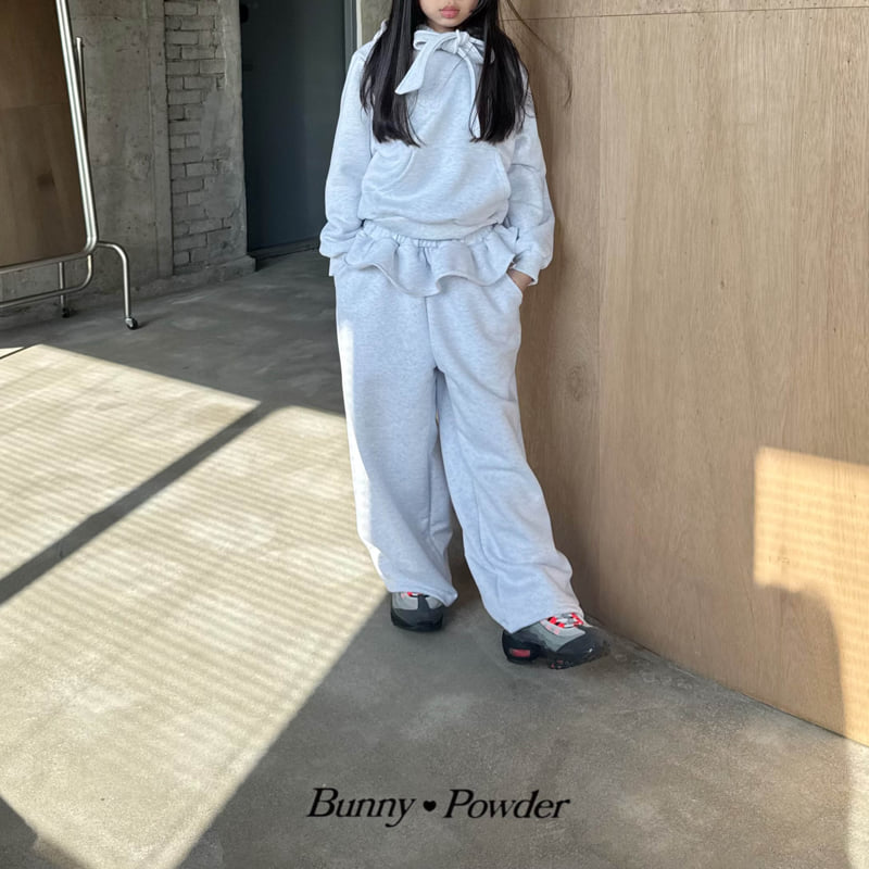 Bunny Powder - Korean Children Fashion - #stylishchildhood - King Wide Pants - 12