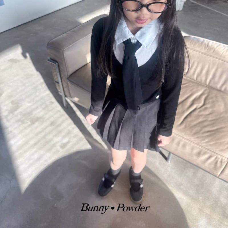 Bunny Powder - Korean Children Fashion - #todddlerfashion - Shirt Layered Tee - 12