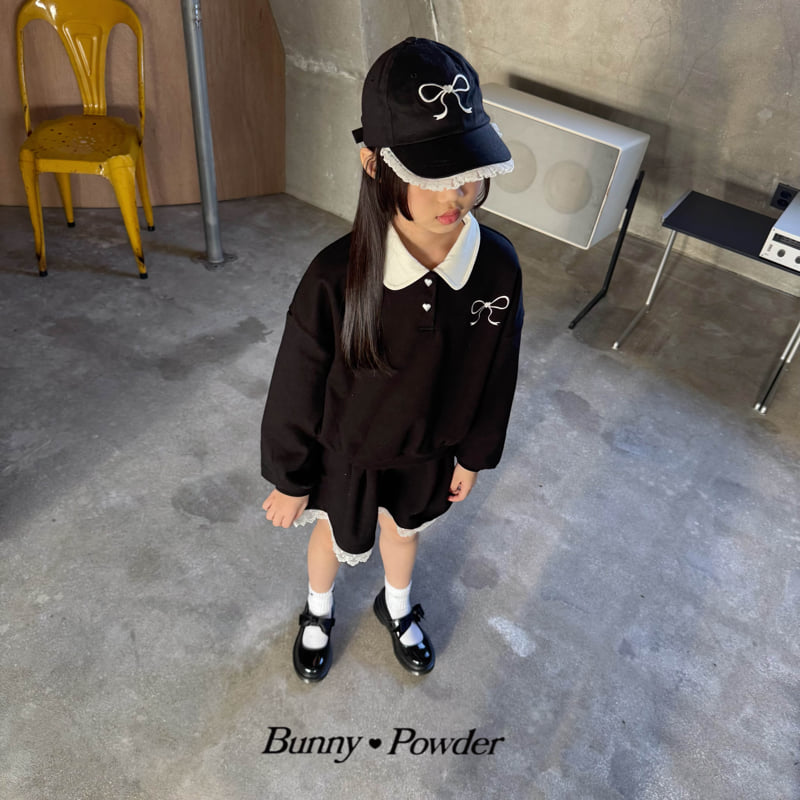 Bunny Powder - Korean Children Fashion - #toddlerclothing - Preppy Collar Sweatshirt - 8