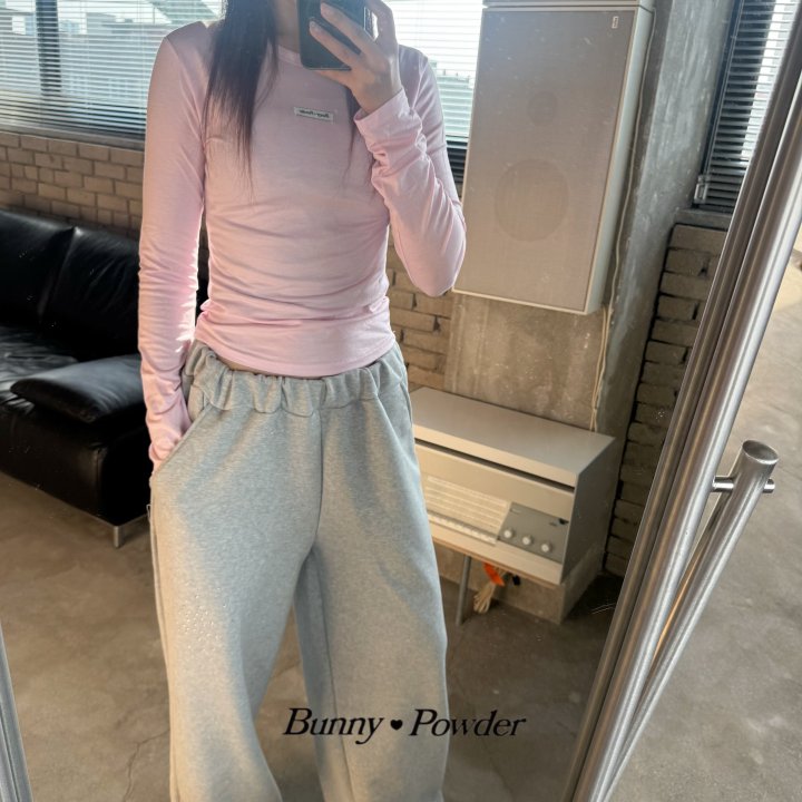 Bunny Powder - Korean Women Fashion - #momslook - Pure Tee (Adult)
