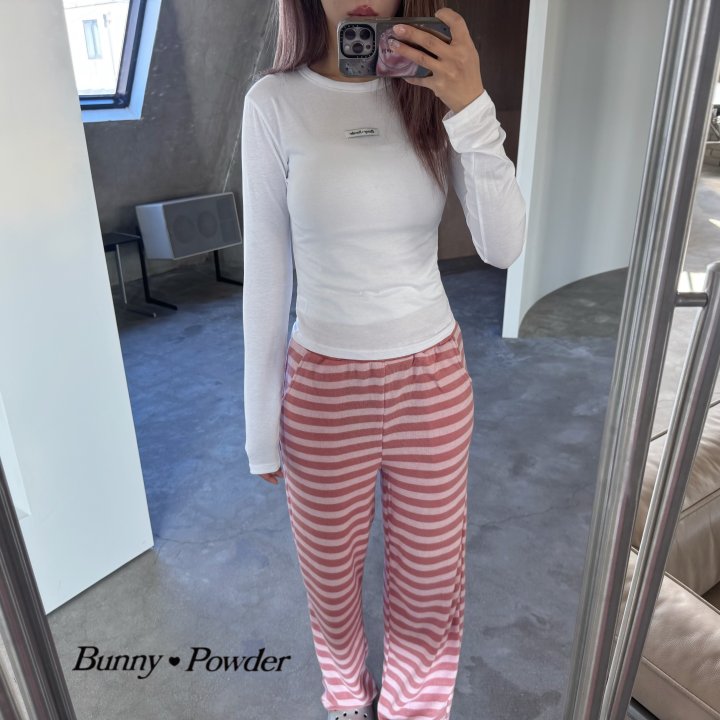 Bunny Powder - Korean Women Fashion - #momslook - Pure Tee (Adult) - 11