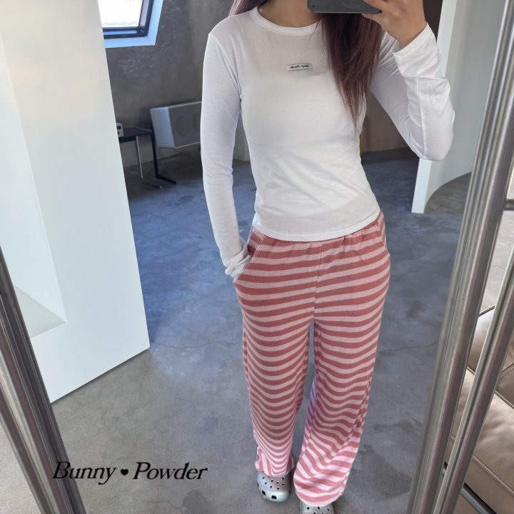 Bunny Powder - Korean Women Fashion - #momslook - Pure Tee (Adult) - 9