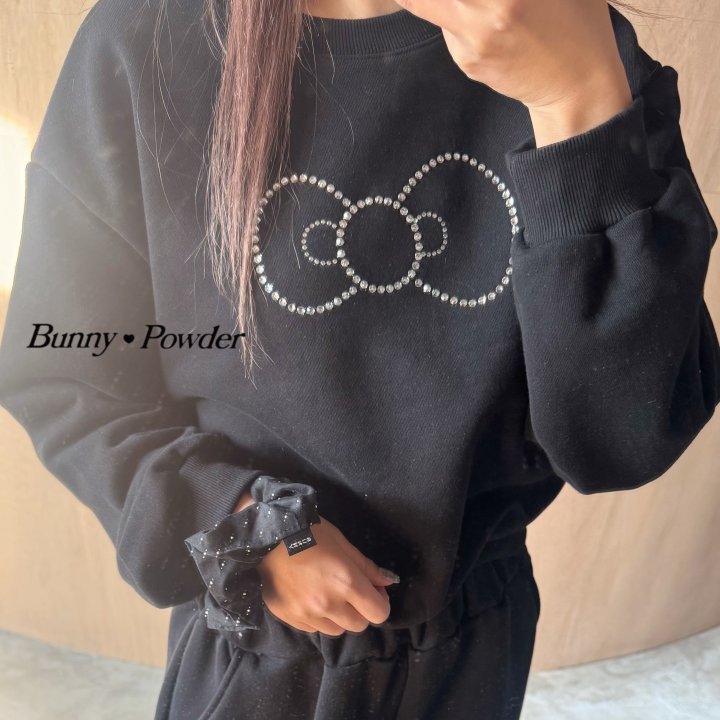 Bunny Powder - Korean Women Fashion - #momslook - Jewel Sweatshirt (Adult)
