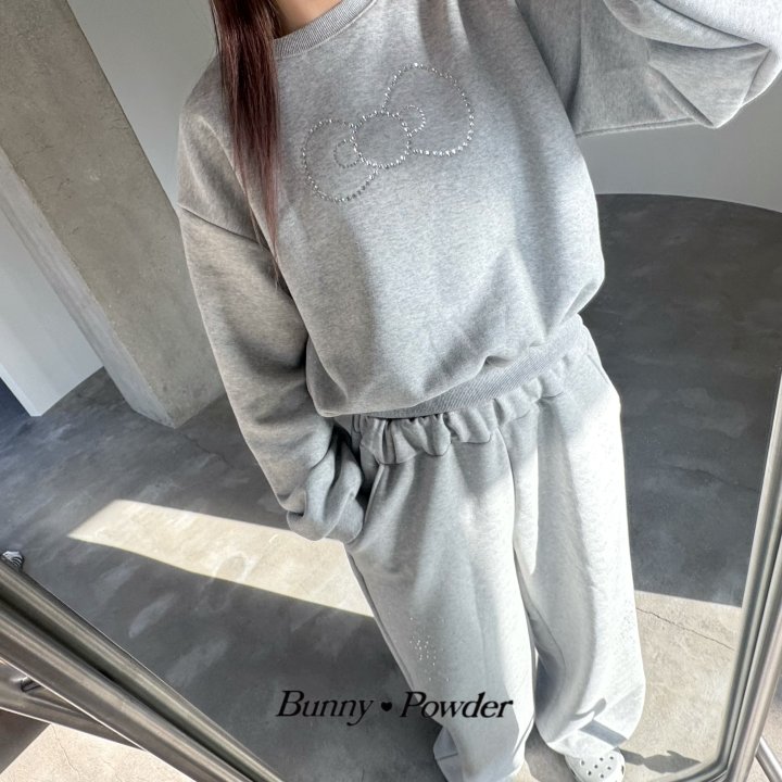Bunny Powder - Korean Women Fashion - #momslook - Jewel Sweatshirt (Adult) - 11