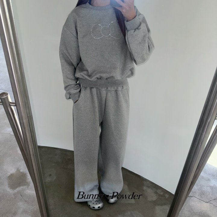 Bunny Powder - Korean Women Fashion - #momslook - Jewel Sweatshirt (Adult) - 9