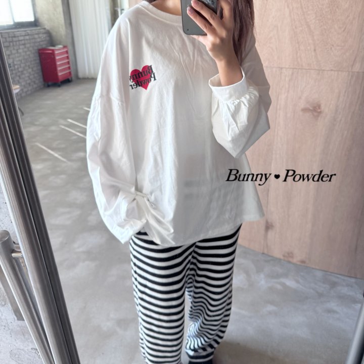 Bunny Powder - Korean Women Fashion - #momslook - Powder Tee (Adult) - 2