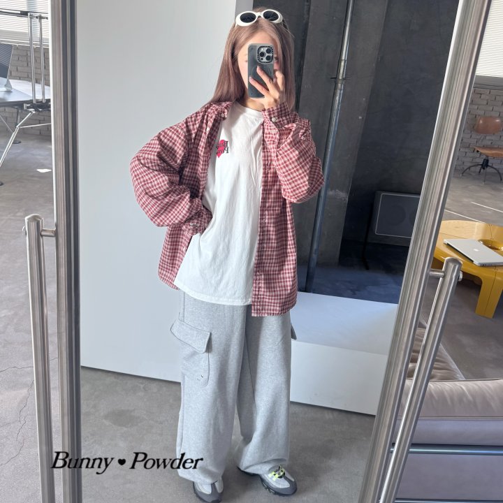 Bunny Powder - Korean Women Fashion - #momslook - Powder Tee (Adult) - 6