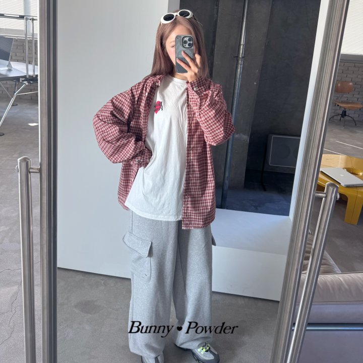 Bunny Powder - Korean Women Fashion - #momslook - Powder Tee (Adult) - 8
