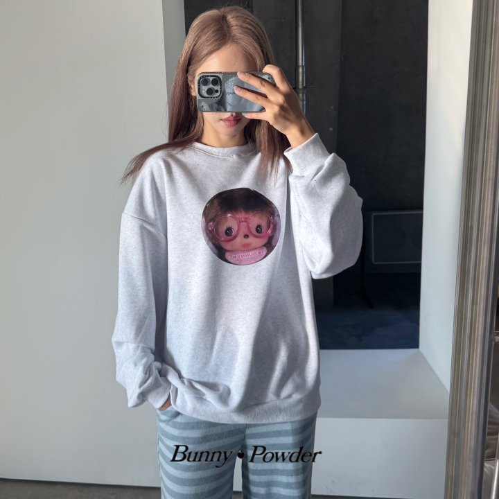 Bunny Powder - Korean Women Fashion - #momslook - Chichi Sweatshirt (Adult) - 2