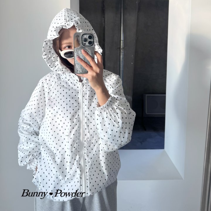 Bunny Powder - Korean Women Fashion - #momslook - Frill Hood Jumper (Adult) - 6