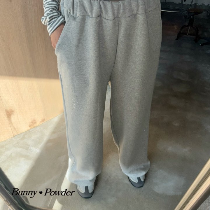 Bunny Powder - Korean Women Fashion - #momslook - Glitter Pants (Adult) - 2