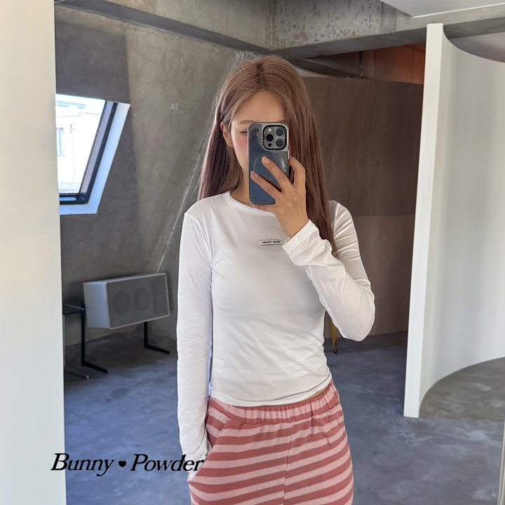 Bunny Powder - Korean Women Fashion - #womensfashion - Pure Tee (Adult) - 10