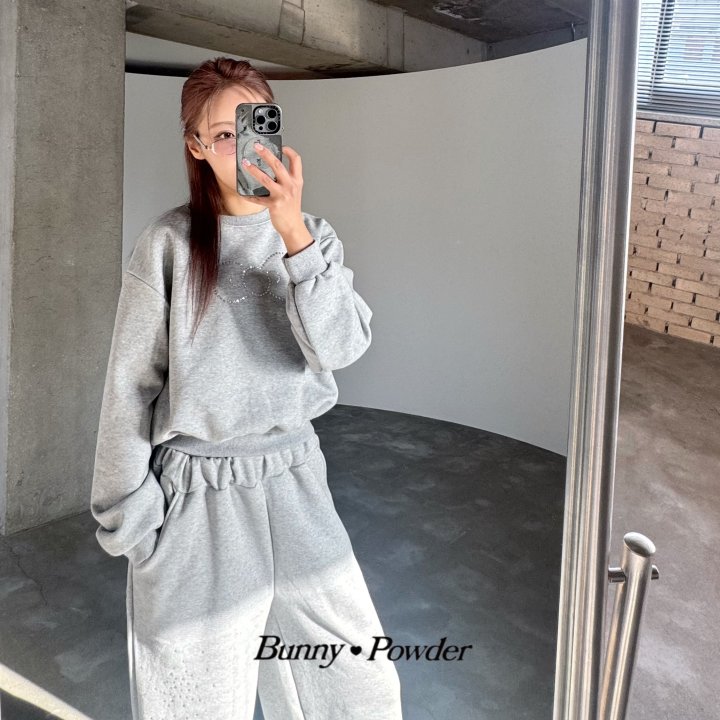 Bunny Powder - Korean Women Fashion - #womensfashion - Jewel Sweatshirt (Adult) - 10