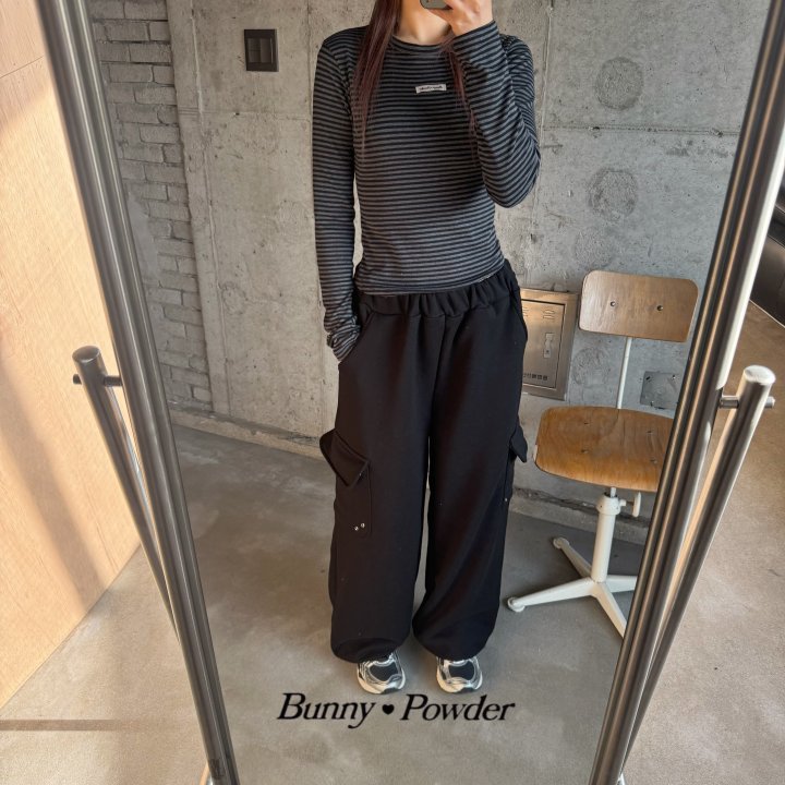 Bunny Powder - Korean Women Fashion - #womensfashion - Light Cargo Pants (Adult) - 2