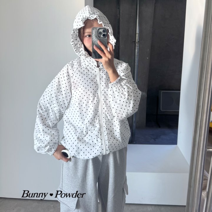 Bunny Powder - Korean Women Fashion - #womensfashion - Frill Hood Jumper (Adult) - 5