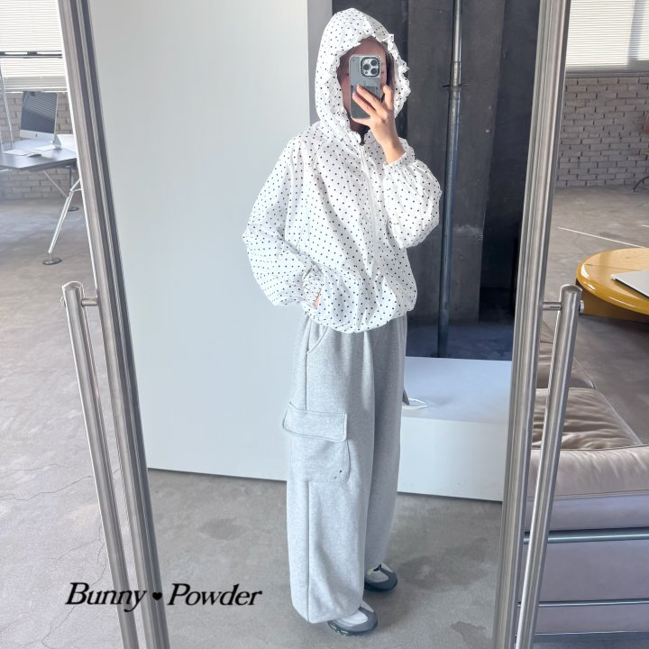 Bunny Powder - Korean Women Fashion - #womensfashion - Frill Hood Jumper (Adult) - 9