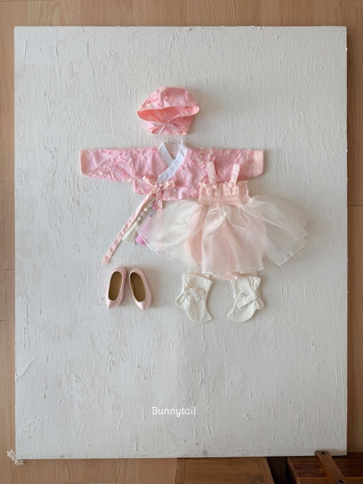 Bunnytail - Korean Baby Fashion - #babyfever - Momo Girls Bebe Set - 3