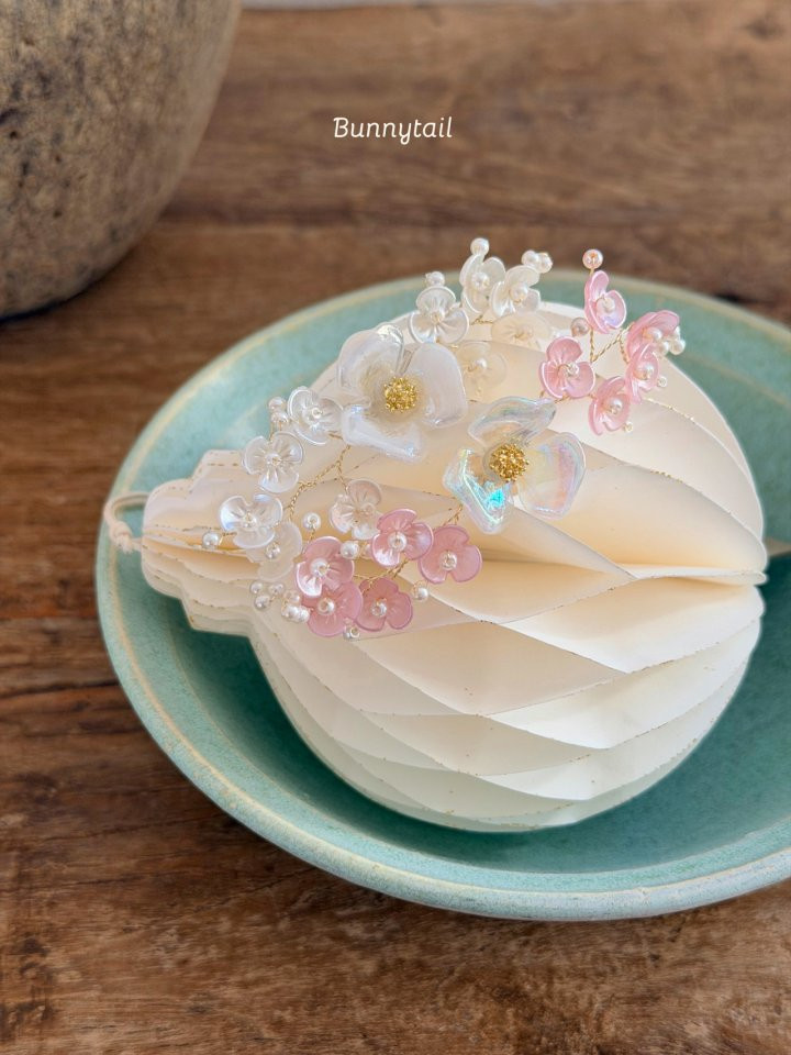 Bunnytail - Korean Baby Fashion - #babygirlfashion - Momo Plum Blossom Hair Clip - 3