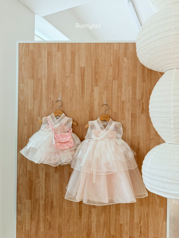 Bunnytail - Korean Baby Fashion - #babyoutfit - Momo Girls Bebe Set - 8