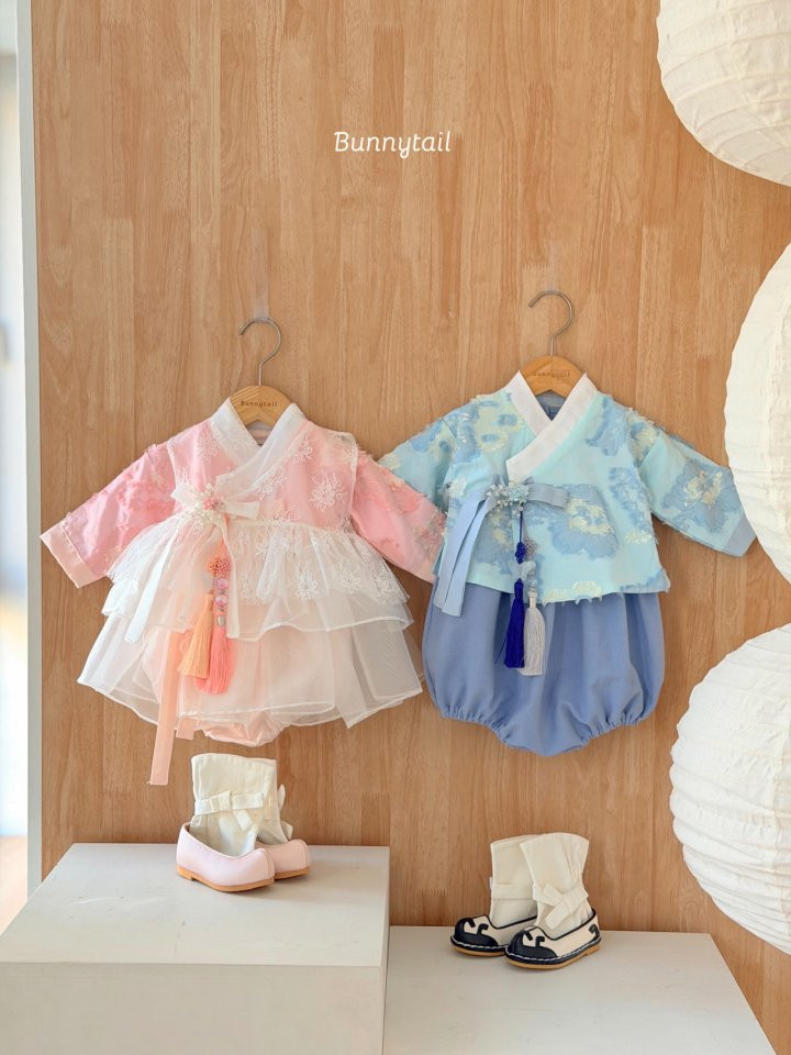 Bunnytail - Korean Baby Fashion - #babyoutfit - Momo Boys Bebe Set - 7