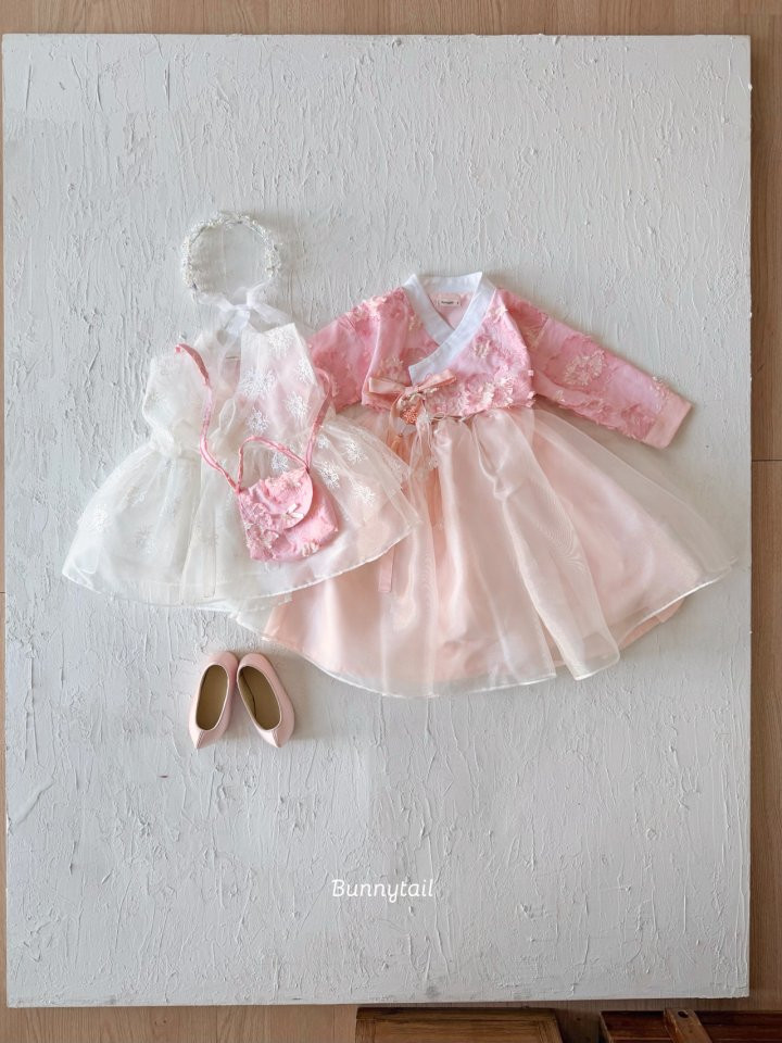 Bunnytail - Korean Children Fashion - #designkidswear - Momo Girls Hanbok - 3
