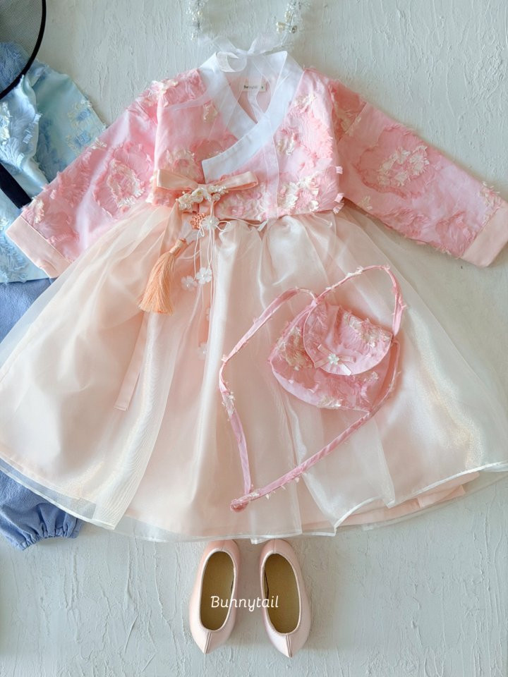 Bunnytail - Korean Children Fashion - #kidsstore - Momo Girls Hanbok - 7
