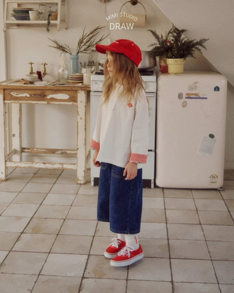 Bymimi - Korean Children Fashion - #Kfashion4kids - Check Color Tee - 5