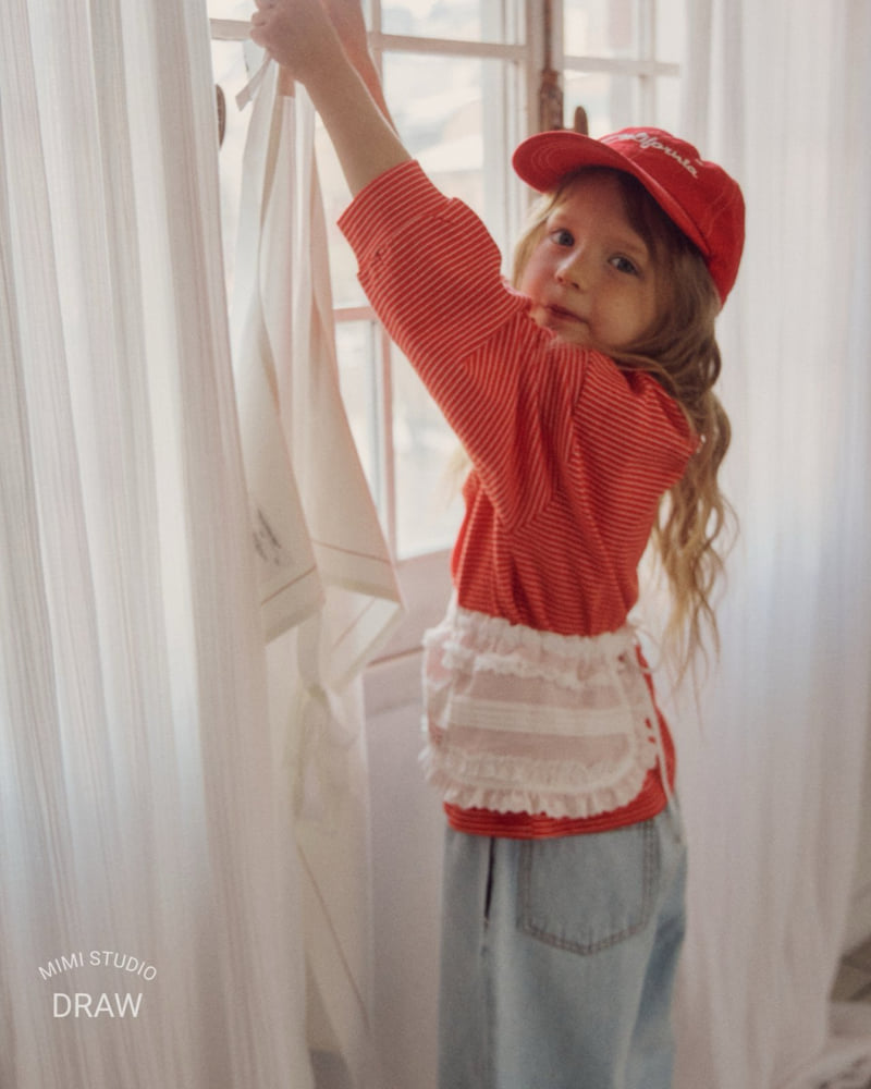 Bymimi - Korean Children Fashion - #Kfashion4kids - Liz Denim Pants - 8