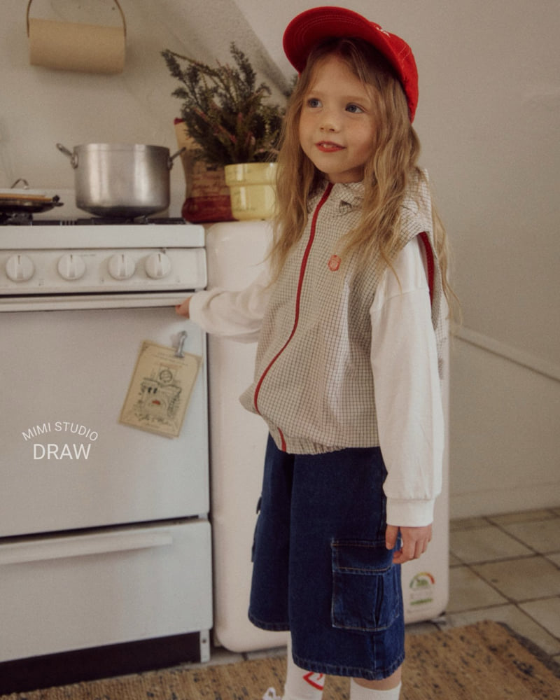 Bymimi - Korean Children Fashion - #Kfashion4kids - Draw Vest - 6