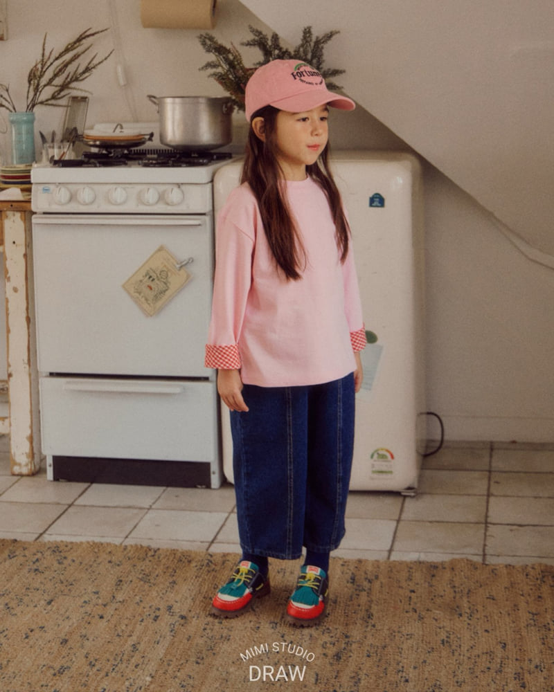 Bymimi - Korean Children Fashion - #childofig - Check Color Tee - 11