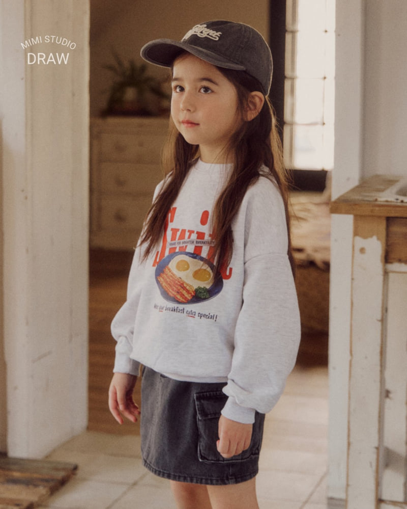 Bymimi - Korean Children Fashion - #childofig - Egg Sweatshirt - 7