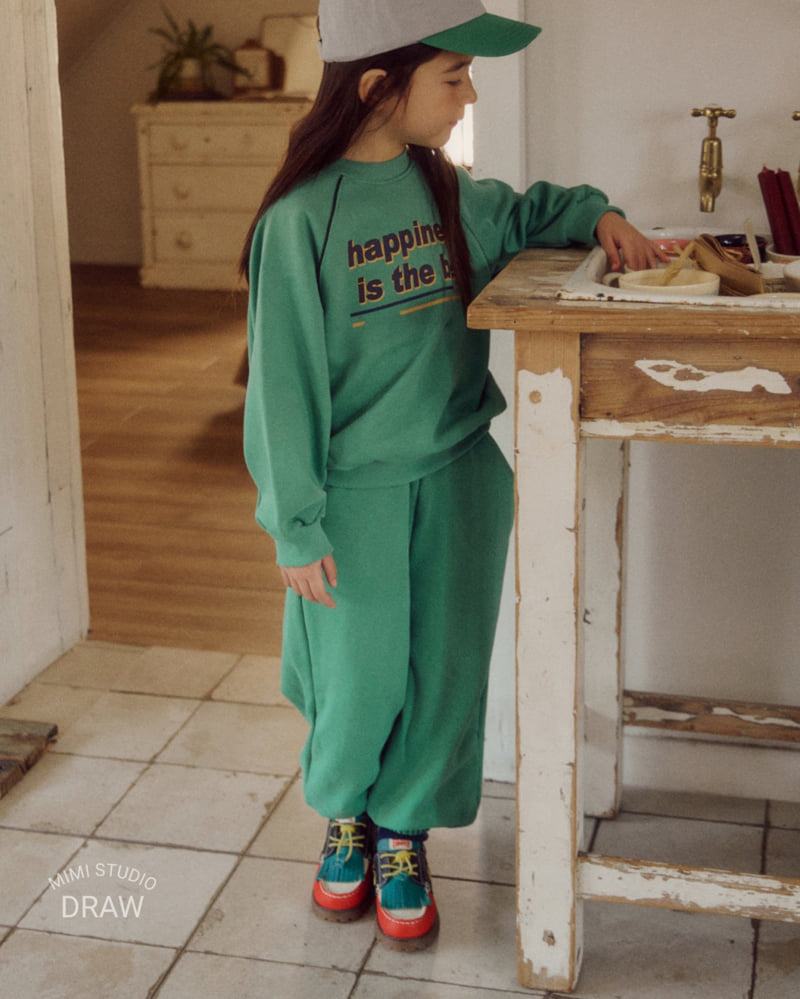 Bymimi - Korean Children Fashion - #childofig - Pigment Jogger Pants - 5