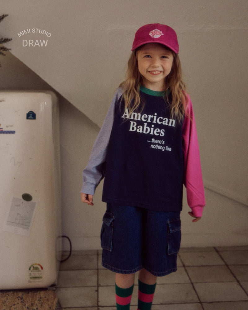 Bymimi - Korean Children Fashion - #childofig - Cargo Denim Pants - 4