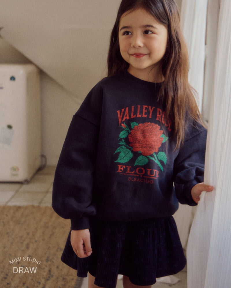 Bymimi - Korean Children Fashion - #childofig - Rose Sweatshirt - 12