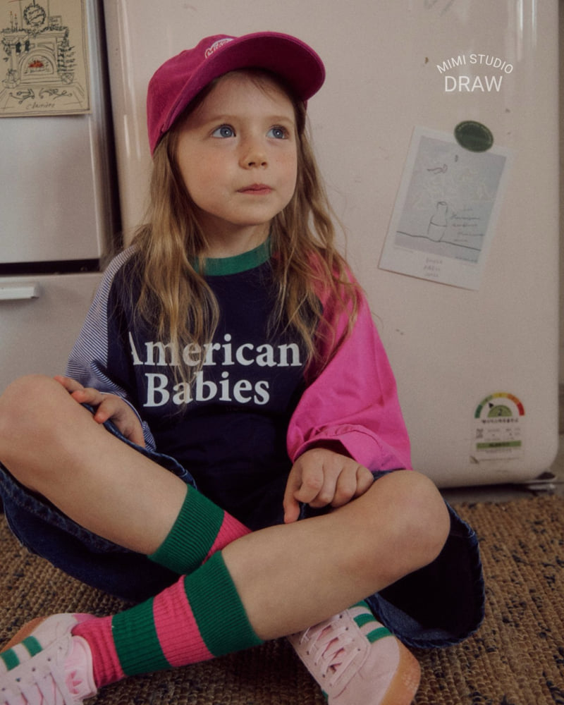 Bymimi - Korean Children Fashion - #childrensboutique - Cargo Denim Pants - 5