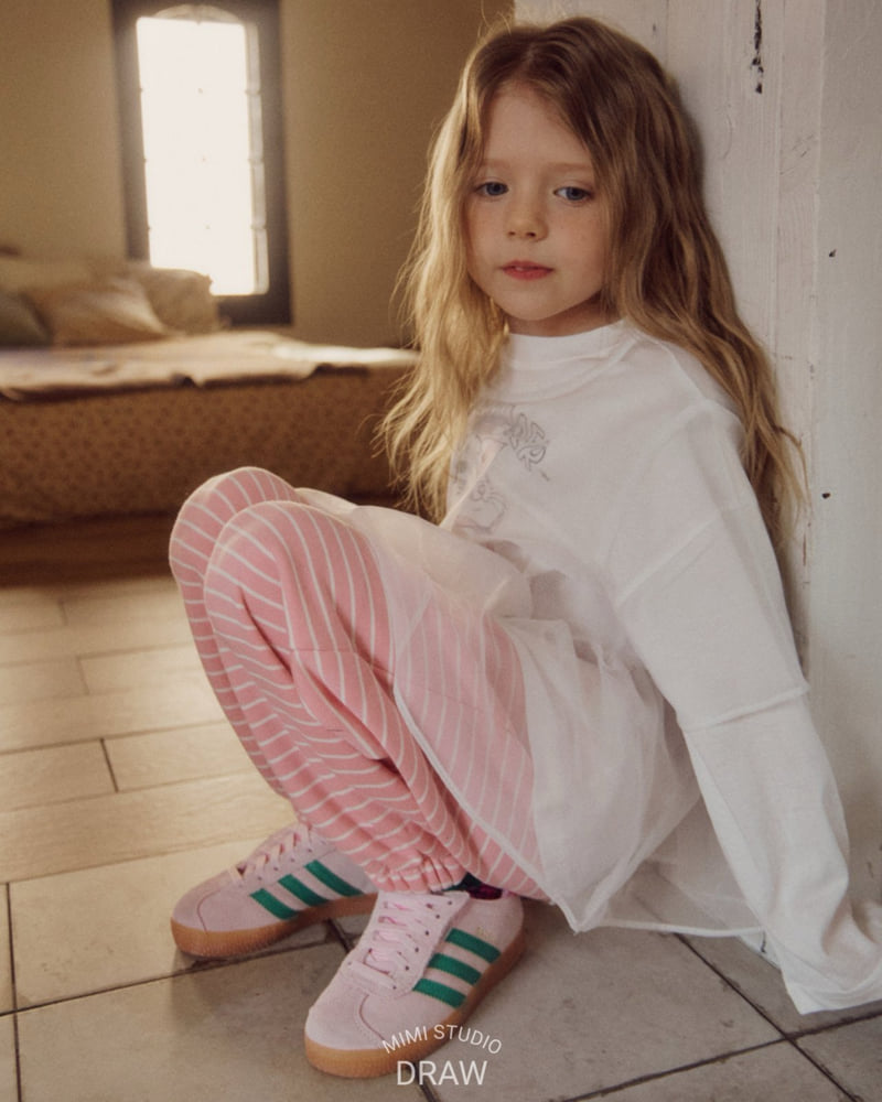 Bymimi - Korean Children Fashion - #childrensboutique - Sheer Styling Blouse - 9