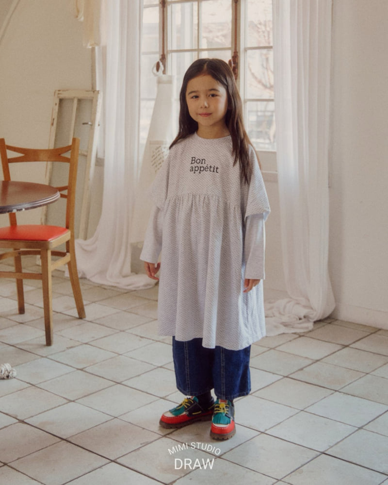 Bymimi - Korean Children Fashion - #childrensboutique - Dot One-piece - 6