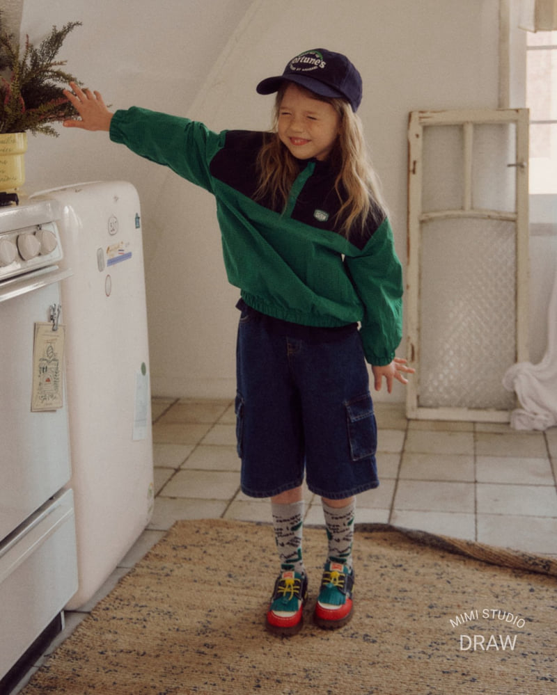 Bymimi - Korean Children Fashion - #designkidswear - Cargo Denim Pants - 6