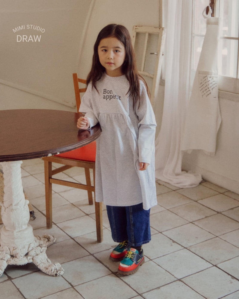 Bymimi - Korean Children Fashion - #designkidswear - Dot One-piece - 7