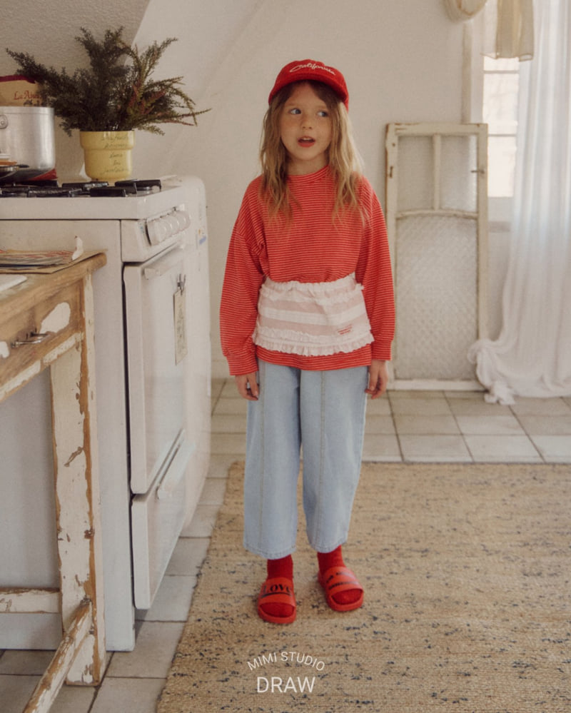 Bymimi - Korean Children Fashion - #discoveringself - Liz Denim Pants - 3