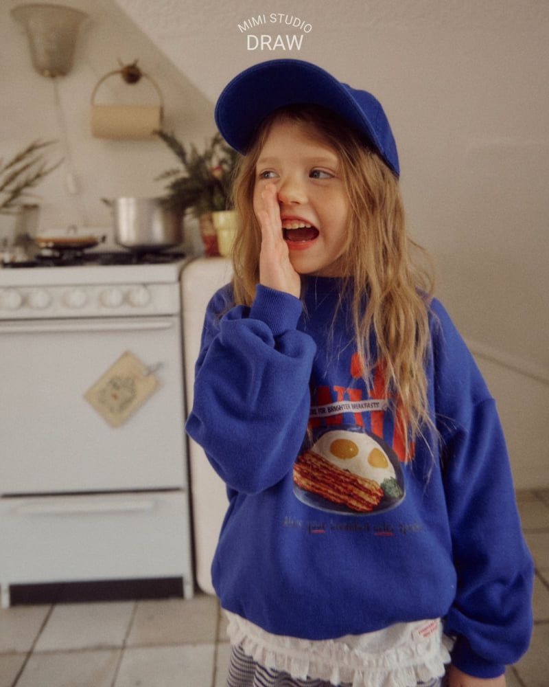 Bymimi - Korean Children Fashion - #fashionkids - Egg Sweatshirt - 11