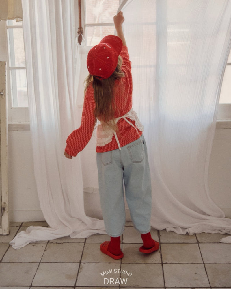 Bymimi - Korean Children Fashion - #discoveringself - Liz Denim Pants - 4