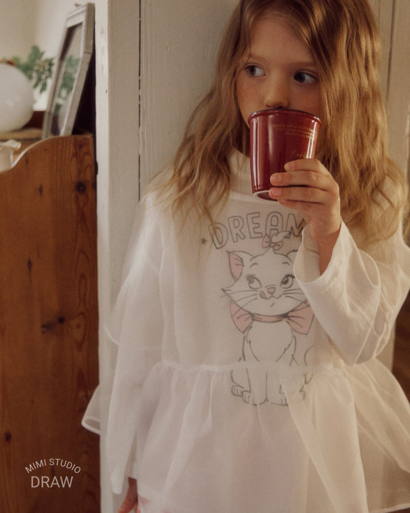 Bymimi - Korean Children Fashion - #fashionkids - Sheer Styling Blouse - 12