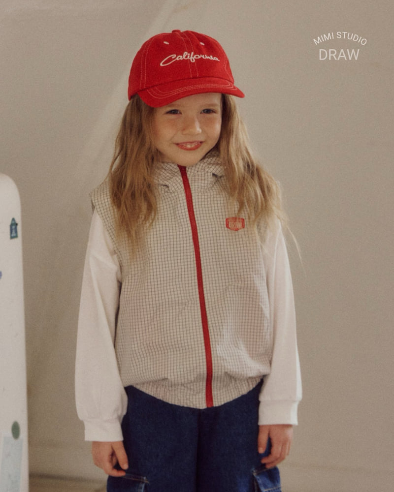 Bymimi - Korean Children Fashion - #littlefashionista - Draw Vest - 7