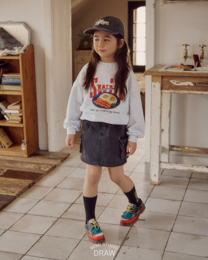 Bymimi - Korean Children Fashion - #magicofchildhood - Egg Sweatshirt - 3