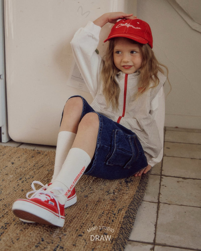 Bymimi - Korean Children Fashion - #minifashionista - Draw Vest - 9