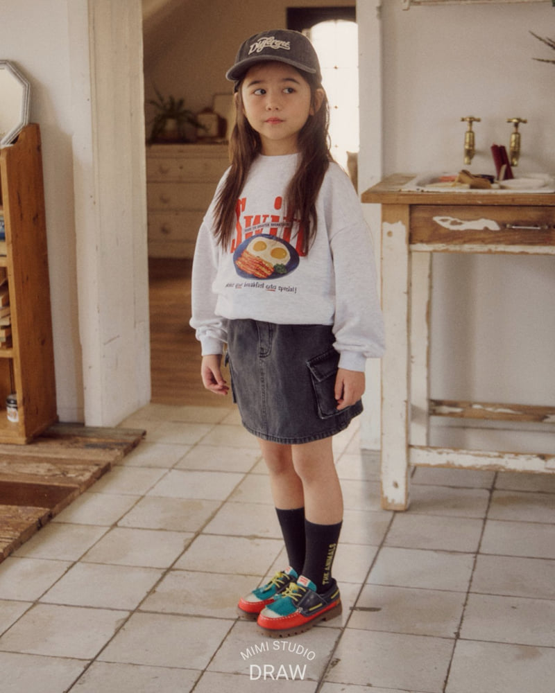 Bymimi - Korean Children Fashion - #prettylittlegirls - Egg Sweatshirt - 5